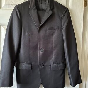 Boys 2pc black suit